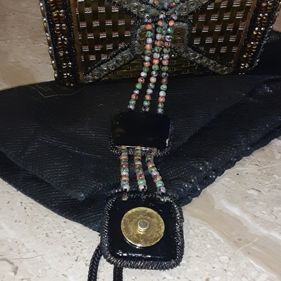 MARY FRANCES EVENING MID SMALL HANDLE  HANDBAG COLLECTIBLE Regency Core - Picture 6 of 14